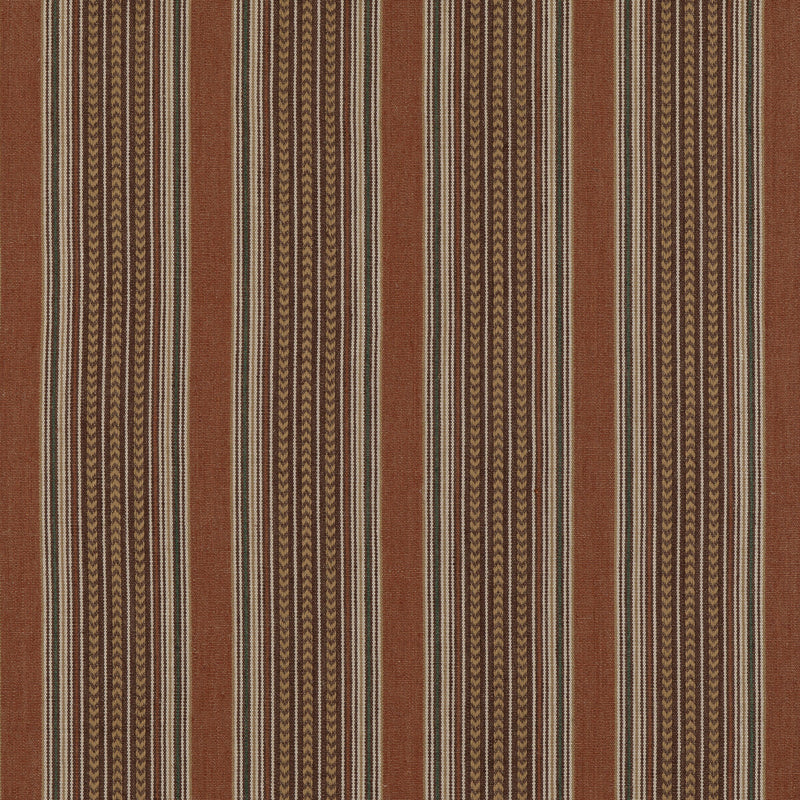 MULBERRY - BERBER STRIPE- SPICE - Fabric by the Yard SPICE