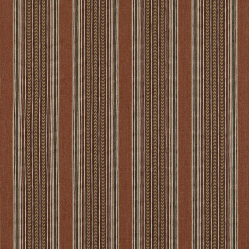 MULBERRY - BERBER STRIPE- SPICE - Fabric by the Yard SPICE