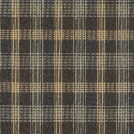 MULBERRY - BRAEMAR- WOODSMOKE - Fabric by the Yard WOODSMOKE