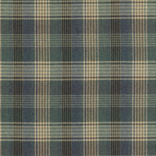 MULBERRY - BRAEMAR- BLUE - Fabric by the Yard BLUE