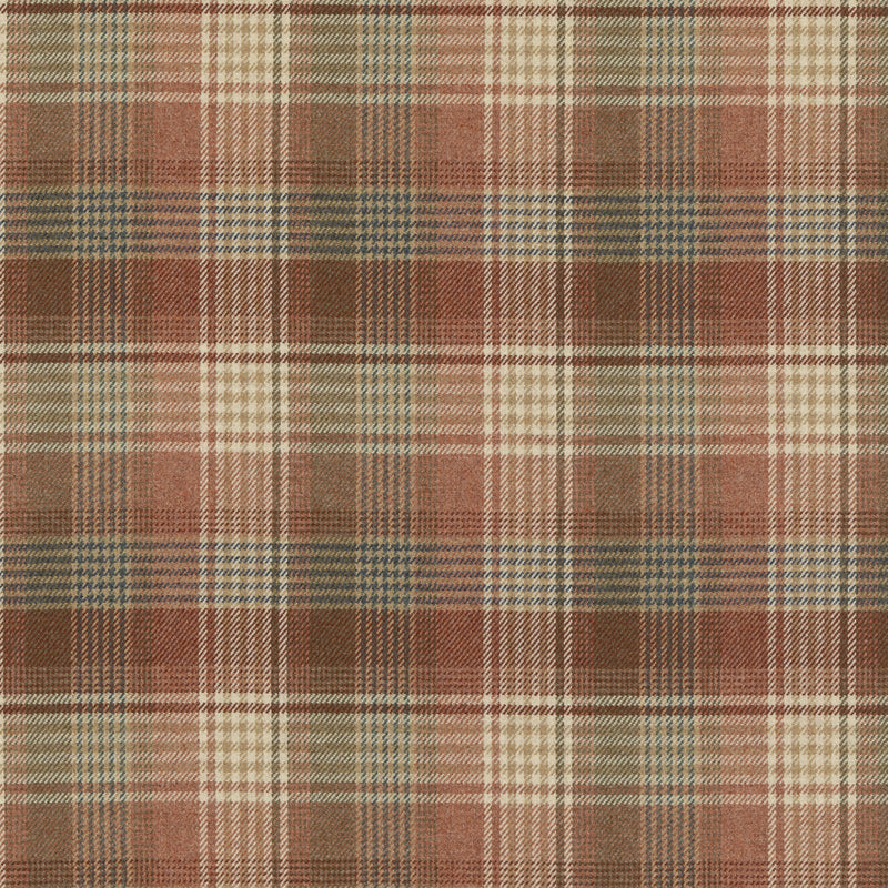 MULBERRY - BRAEMAR- RUSSET - Fabric by the Yard RUSSET