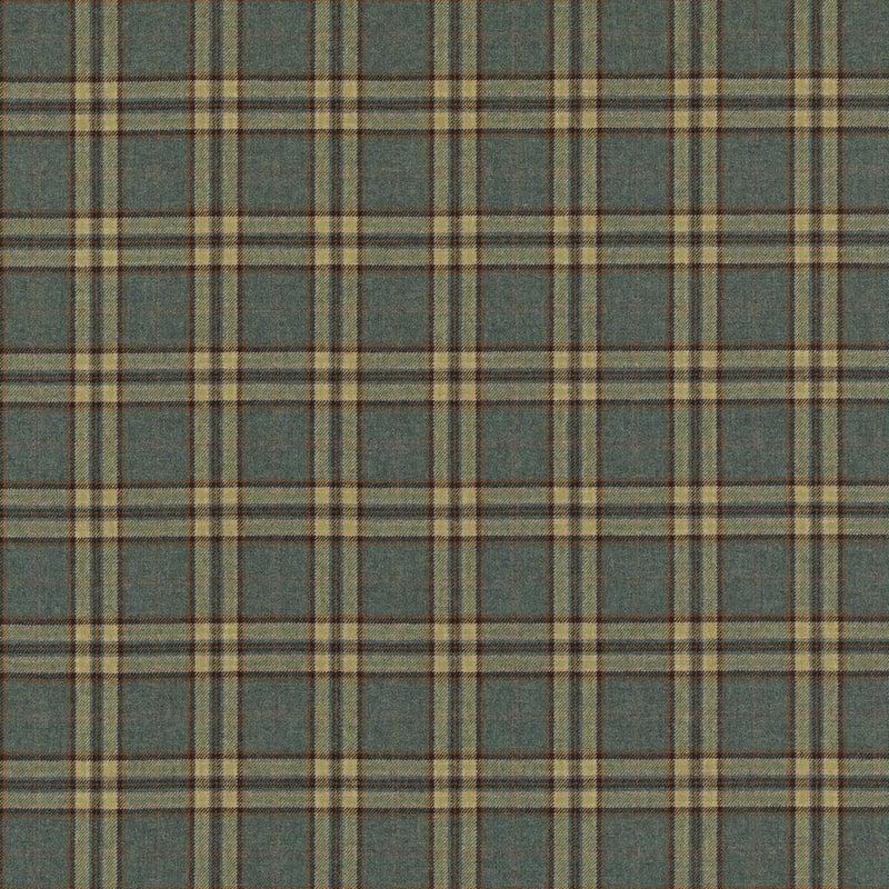 MULBERRY - GHILLIE- TEAL - Fabric by the Yard TEAL