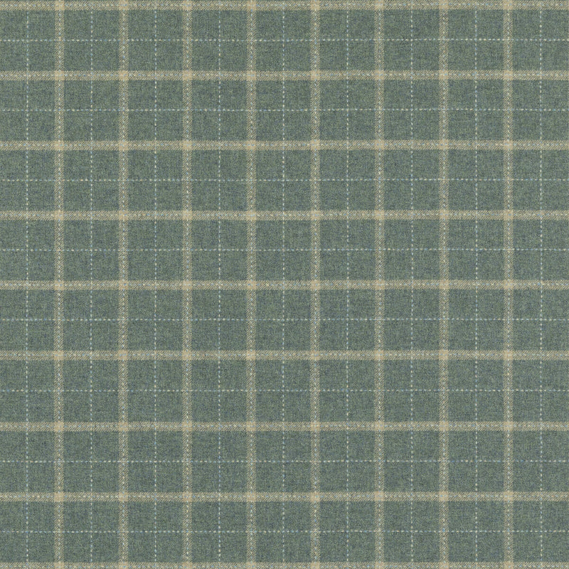 MULBERRY - BOWMONT- TEAL - Fabric by the Yard TEAL