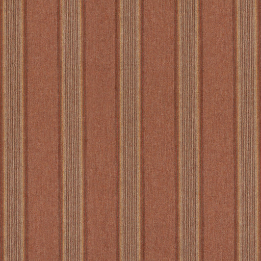 MULBERRY - MORAY STRIPE- RUSSET - Fabric by the Yard RUSSET