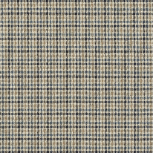 MULBERRY - BABINGTON CHECK- INDIGO - Fabric by the Yard INDIGO