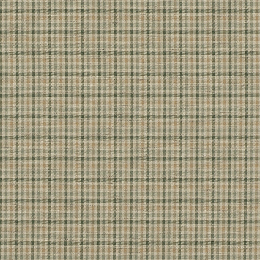 MULBERRY - BABINGTON CHECK- GREEN/SAND - Fabric by the Yard GREEN/SAND