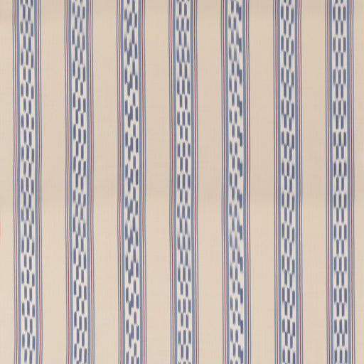 MULBERRY - BREEZY STRIPE- BLUE/RED - Fabric by the Yard BLUE/RED