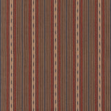 MULBERRY - STONY STRIPE- RUST/BLUE - Fabric by the Yard