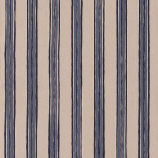 MULBERRY - FALMOUTH STRIPE- INDIGO - Fabric by the Yard INDIGO