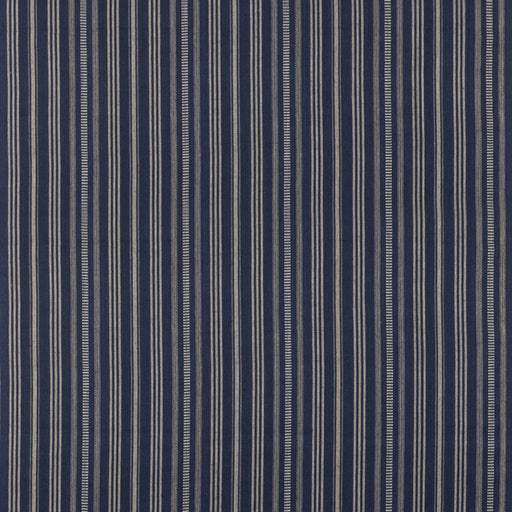 MULBERRY - SIGNAL STRIPE- INDIGO - Fabric by the Yard INDIGO