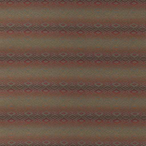 MULBERRY - BEAUMARIS- RED/GREEN - Fabric by the Yard RED/GREEN