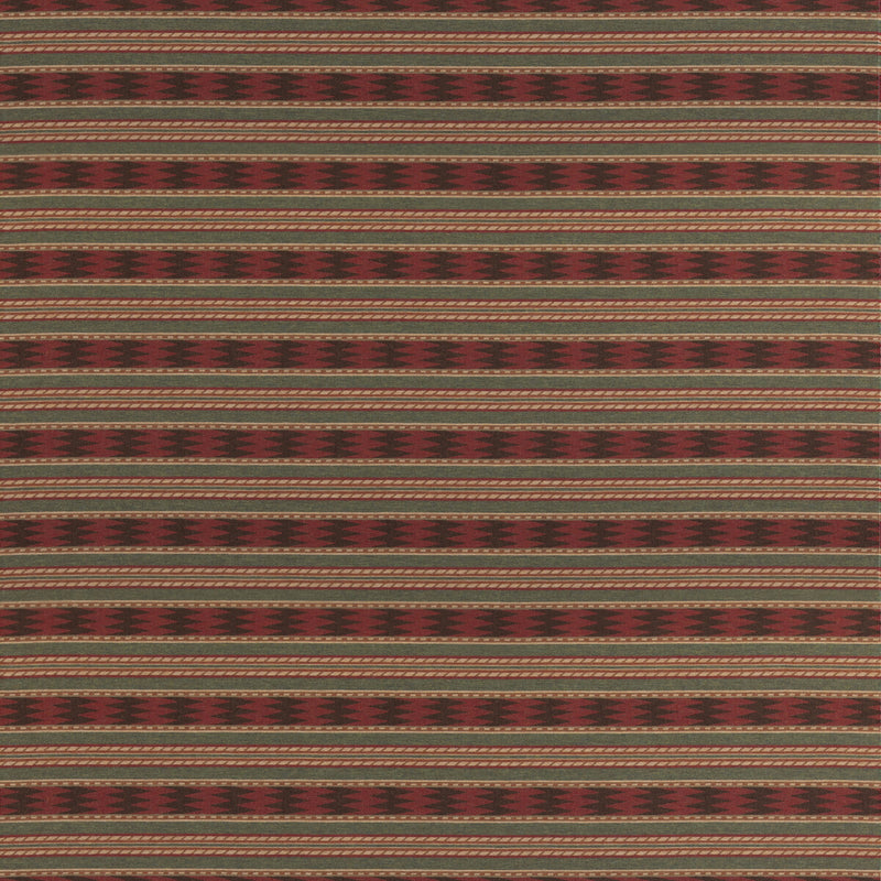 MULBERRY - INVERARAY- RED/GREEN - Fabric by the Yard RED/GREEN