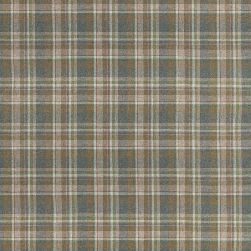 MULBERRY - LINDISFARNE PLAID- LOVAT - Fabric by the Yard LOVAT