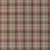 MULBERRY - LINDISFARNE PLAID- RUSSET/AQUA - Fabric by the Yard