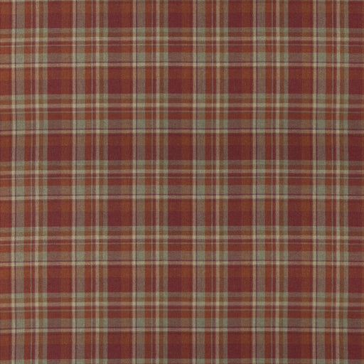 MULBERRY - LINDISFARNE PLAID- RUSSET - Fabric by the Yard RUSSET