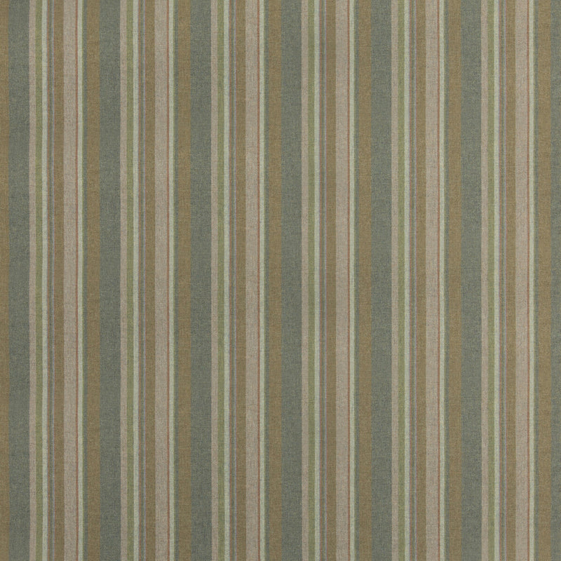 MULBERRY - LINDISFARNE STRIPE- LOVAT - Fabric by the Yard LOVAT