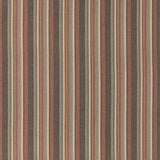 MULBERRY - LINDISFARNE STRIPE- RUSSET/SLATE - Fabric by the Yard