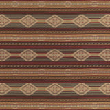 MULBERRY - HARLECH- RED/LOVAT/SAND - Fabric by the Yard