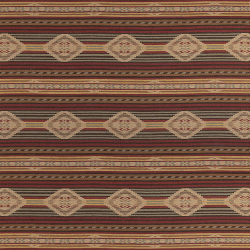 MULBERRY - HARLECH- RED/LOVAT/SAND - Fabric by the Yard RED/LOVAT/SAND