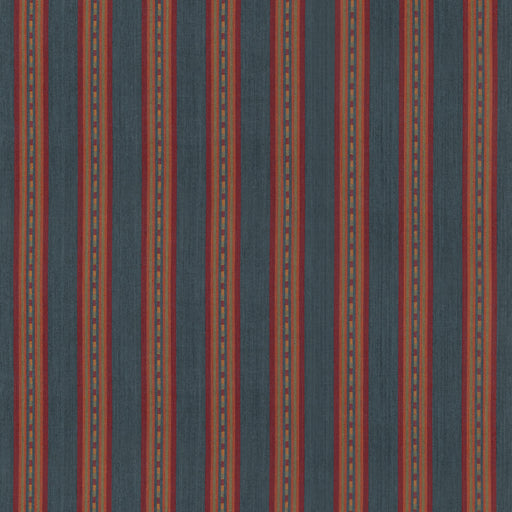 MULBERRY - COUNTRY STRIPE- TEAL - Fabric by the Yard TEAL
