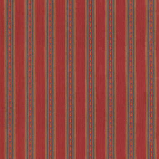 MULBERRY - COUNTRY STRIPE- RED - Fabric by the Yard RED