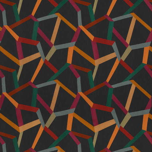 MULBERRY - BELTANE- MIDNIGHT BLUE - Fabric by the Yard MIDNIGHT BLUE