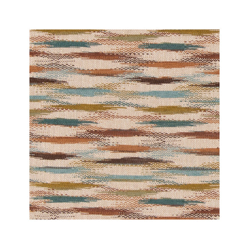 MULBERRY - FELBRIGG- TEAL/CHESTNUT - Fabric by the Yard TEAL/CHESTNUT
