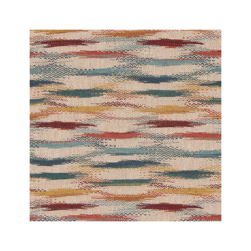 MULBERRY - FELBRIGG- TEAL/SPICE - Fabric by the Yard TEAL/SPICE