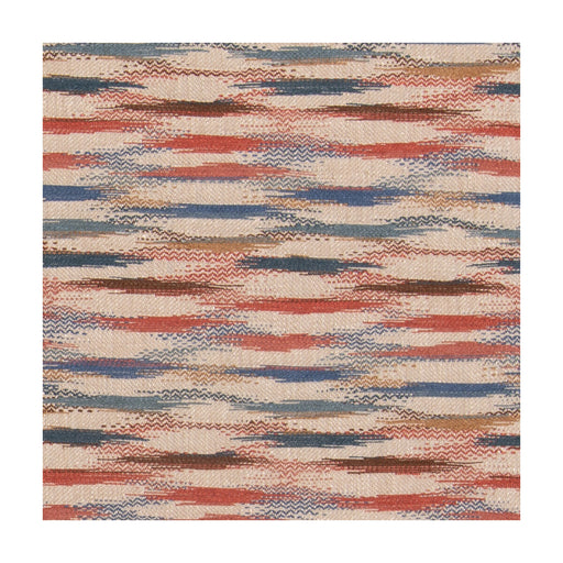 MULBERRY - FELBRIGG- RED/BLUE - Fabric by the Yard RED/BLUE