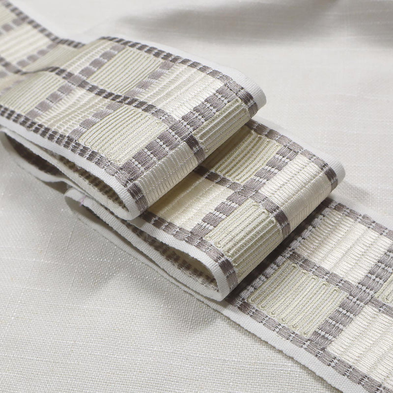 FENCI EMB TAPE - NICKEL - Mag Fabrics - Trim By The Yard