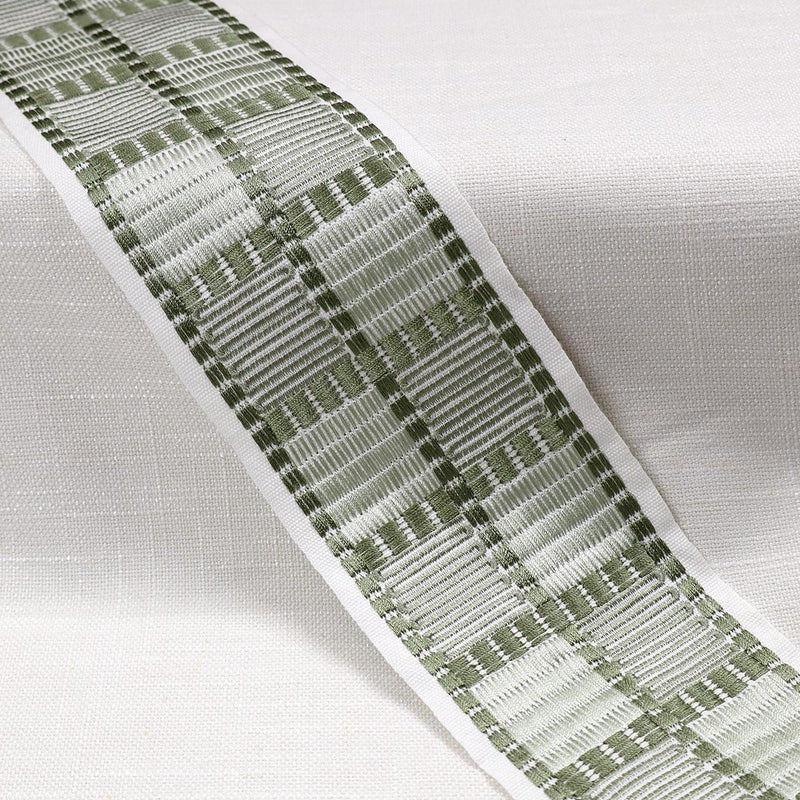 FENCI EMB TAPE - THYME - Mag Fabrics - Trim By The Yard
