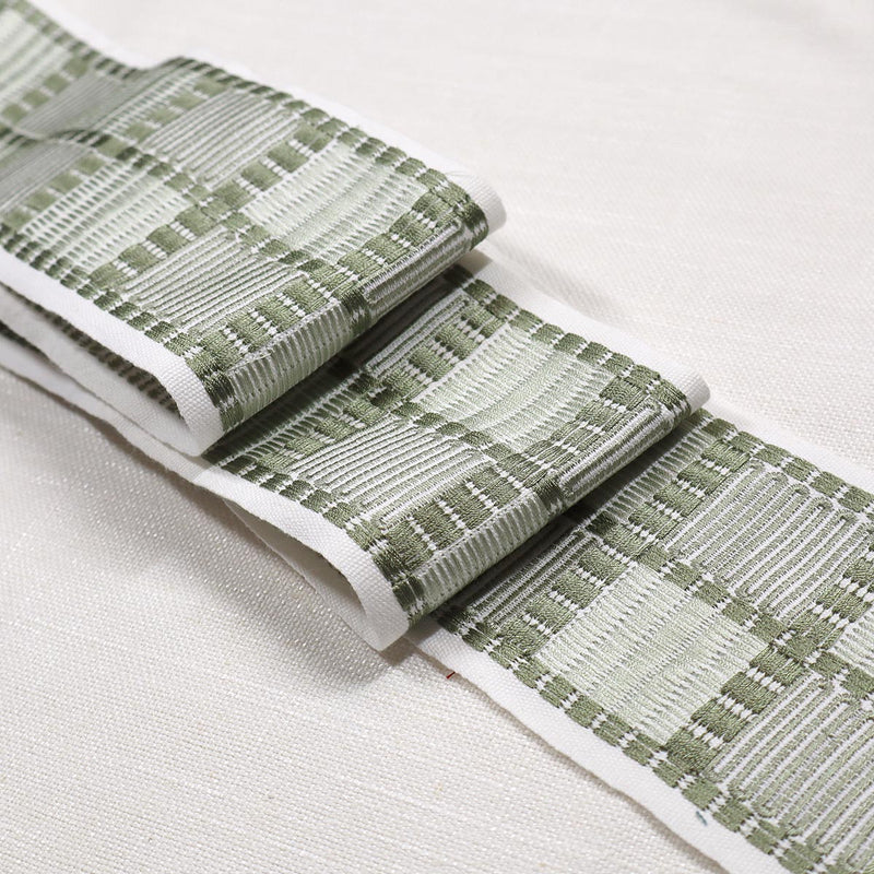 FENCI EMB TAPE - THYME - Mag Fabrics - Trim By The Yard