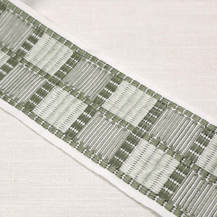 MAG Fabrics  - FENCI EMB TAPE - Trim By The Yard - Samples Available by Request - Fabrics and Drapes