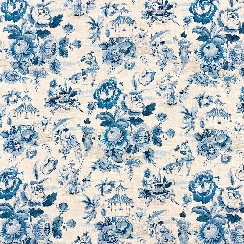 FESTIVAL - BLUECHINA - Mag Fabrics - Fabric By The Yard