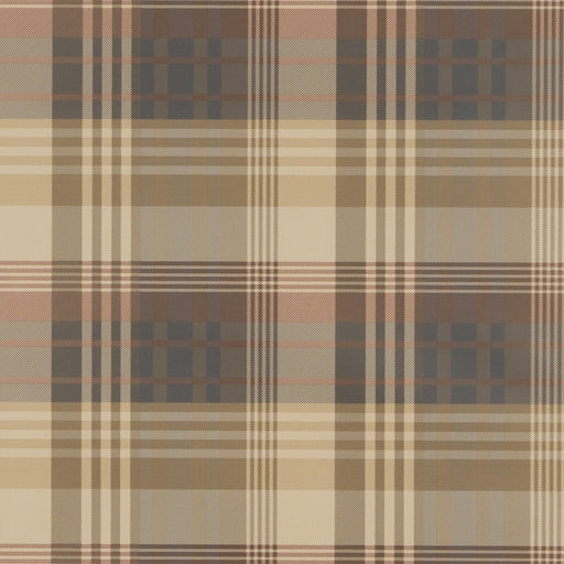 MULBERRY - MULBERRY ANCIENT TARTAN- RED/CHARCOAL - Wallcovering by the Roll RED/CHARCOAL