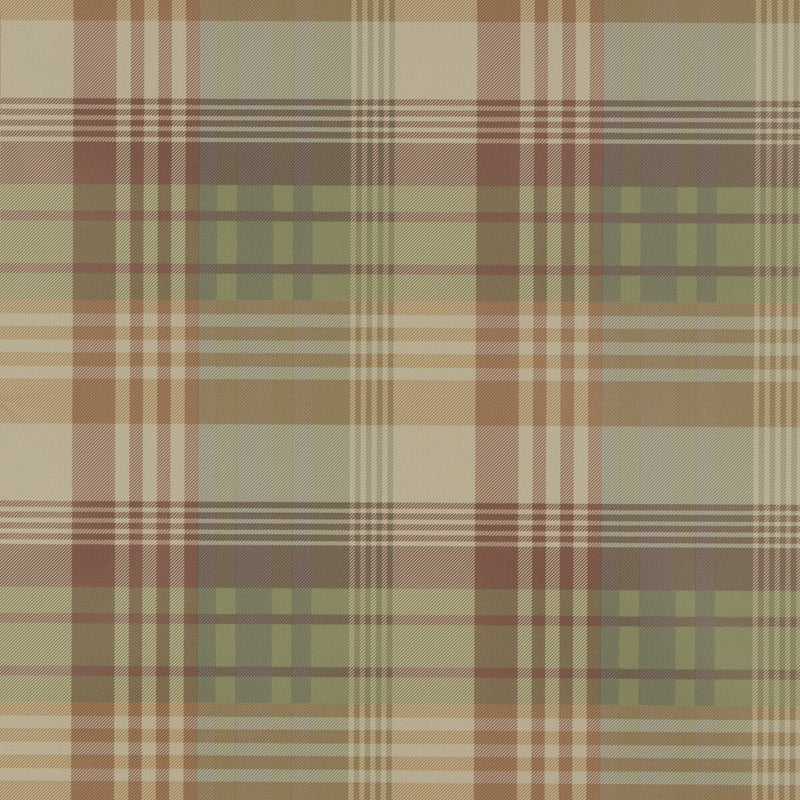 MULBERRY - MULBERRY ANCIENT TARTAN- MULBERRY TARTAN - Wallcovering by the Roll MULBERRY TARTAN