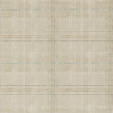 MULBERRY - SHETLAND PLAID- STONE - Wallcovering by the Roll