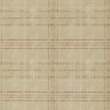 MULBERRY - SHETLAND PLAID- SAND - Wallcovering by the Roll