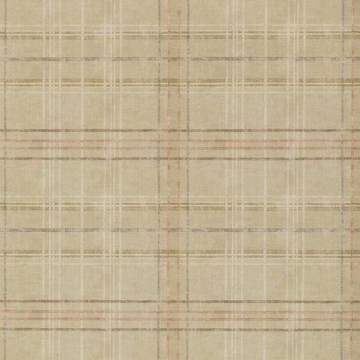 MULBERRY - SHETLAND PLAID- SAND - Wallcovering by the Roll SAND
