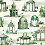 MULBERRY - FOLLIES- EMERALD - Wallcovering by the Roll