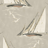 MULBERRY - ROUND THE ISLAND- ANTIQUE - Wallcovering by the Roll