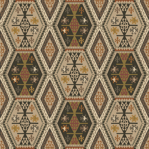 MULBERRY - BUCKLAND- WOODSMOKE - Wallcovering by the Roll WOODSMOKE