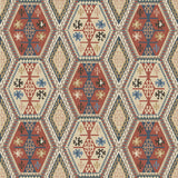 MULBERRY - BUCKLAND- RED/BLUE - Wallcovering by the Roll