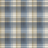 MULBERRY - MULBERRY ANCIENT TARTAN- INDIGO - Wallcovering by the Roll