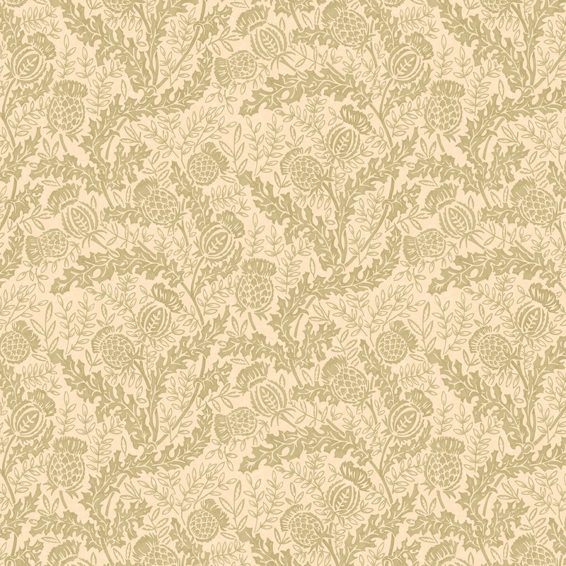 MULBERRY - MULBERRY THISTLE- LOVAT - Wallcovering by the Roll LOVAT