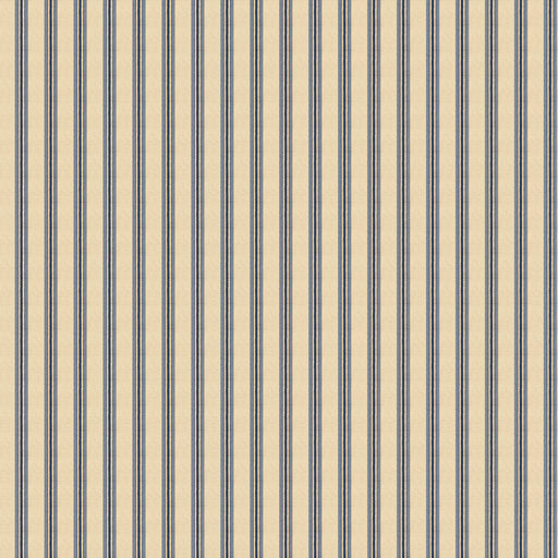 MULBERRY - SOMERTON STRIPE- INDIGO - Wallcovering by the Roll INDIGO