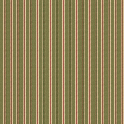 MULBERRY - SOMERTON STRIPE- GREEN - Wallcovering by the Roll GREEN