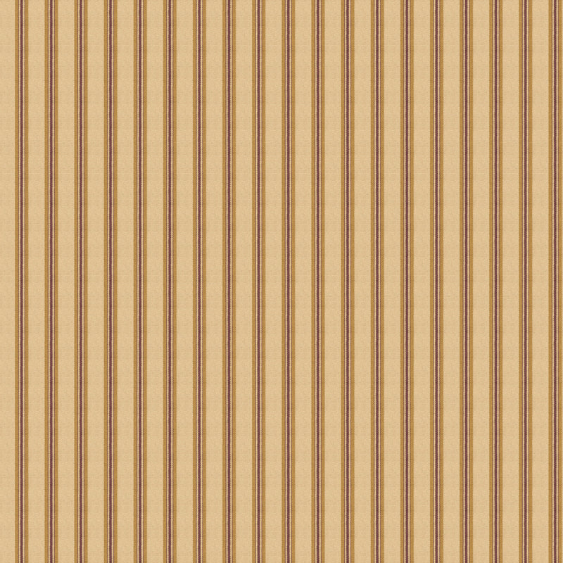 MULBERRY - SOMERTON STRIPE- OCHRE - Wallcovering by the Roll OCHRE