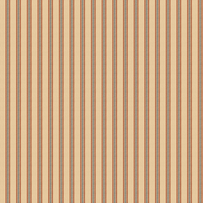 MULBERRY - SOMERTON STRIPE- SPICE - Wallcovering by the Roll SPICE