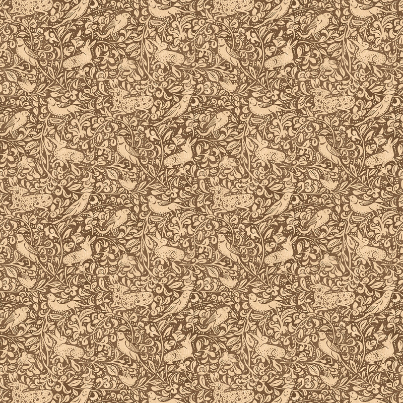 MULBERRY - HEDGEROW- ESPRESSO - Wallcovering by the Roll ESPRESSO